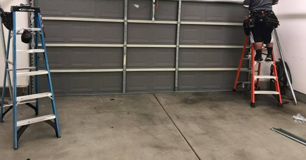Can you replace one piece of garage door?
