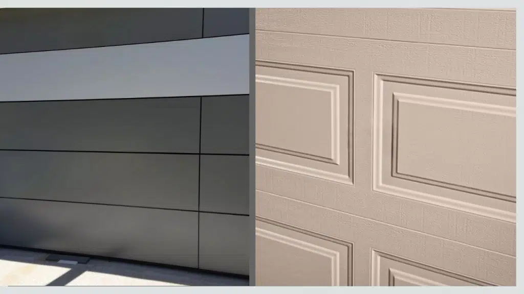 aluminum vs steel garage doors