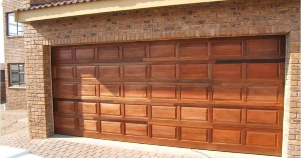 wood garage doors